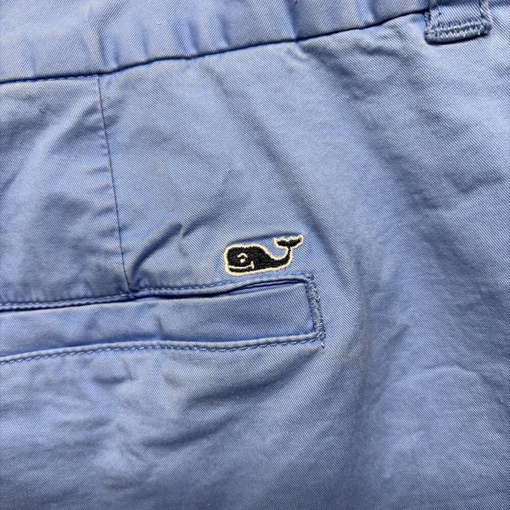 Women’s Size 16 Vineyard Vines Cotton/Spandex Shorty Shorts - Periwinkle Blue - Picture 3 of 6